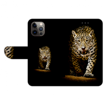 Handy Hülle Schale Cover Case Leopard bei der Jagd Bilddruck für iPhone 16 Pro 
