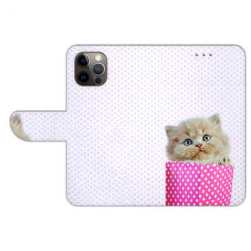 Schutzhülle Handy Tasche für iPhone 13 mini mit Kätzchen Baby Fotodruck 