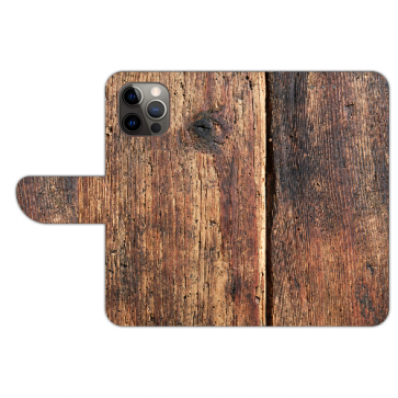 iPhone 13 mini Schutzhülle Handyhülle mit Holzoptik Fotodruck 