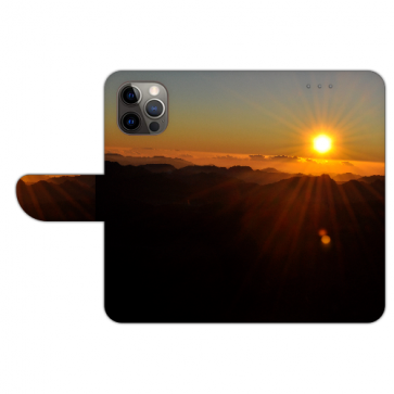 iPhone 12 mini Individuelle Handy Hülle mit Sonnenaufgang Bild Namen Druck 