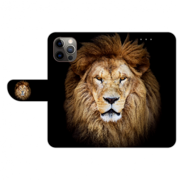 Schutzhülle iPhone 12 Pro Max Handyhülle mit Bilddruck Löwenkopf