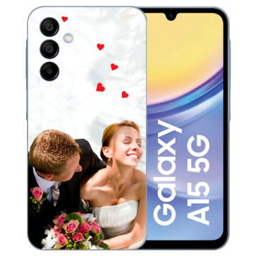 Samsung Galaxy A15 5G Silikon Schutzhülle Foto Case Samsung Galaxy A15 5G Silikon Schutzhülle Foto Case