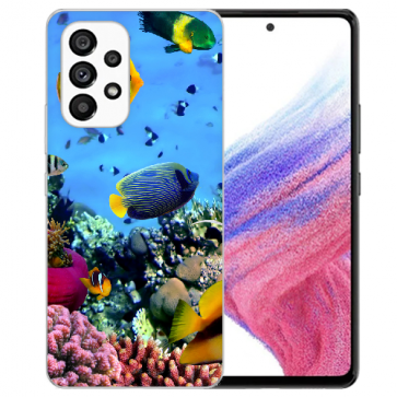 TPU Silikoncover Hülle Bilddruck Korallenfische für Samsung Galaxy A13 4G 