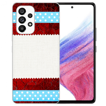 Silikoncover Case TPU Schale Fotodruck Muster für Samsung Galaxy A23 5G 