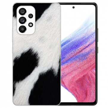 Schutzhülle Silikoncover für Samsung Galaxy A53 5G TPU mit Kuhmuster Fotodruck  Schutzhülle Silikoncover für Samsung Galaxy A53 5G TPU mit Kuhmuster Fotodruck