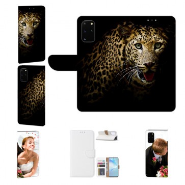Schutzhülle Handycover Case für Samsung Galaxy A73 (5G) Fotodruck Leopard