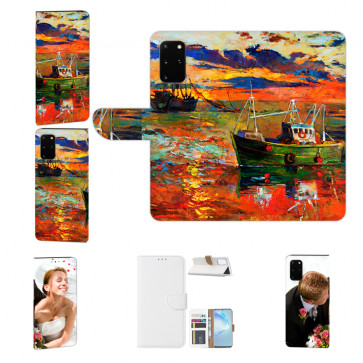 Schutzhülle Smartphone Flip Case Fotodruck Gemälde für Samsung Galaxy A73 (5G)