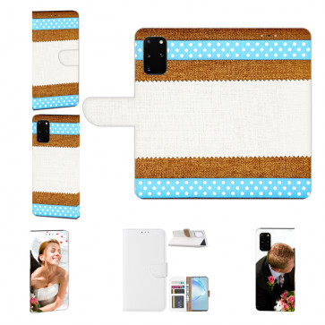 Samsung Galaxy S20 Plus Handy Hülle mit Fotodruck Muster Etui
