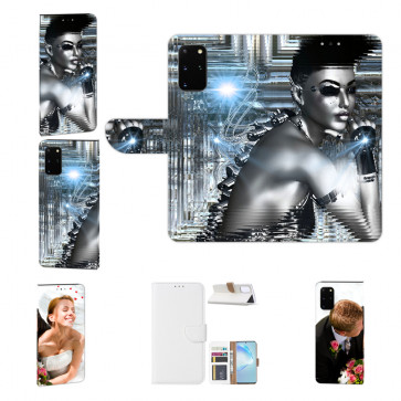 Samsung Galaxy A41 Personalisierte Handy Hülle mit Foto Druck Robot Girl