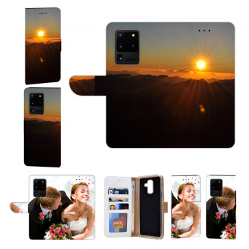 Handy Hülle mit Bilddruck Sonnenaufgang für Samsung Galaxy S21 Ultra