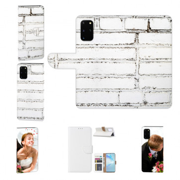 Handyhülle mit Fotodruck Weiße Mauer für Samsung Galaxy Note 20 