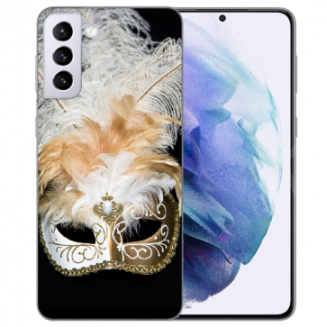 Silikon TPU Schale für Samsung Galaxy S22 (5G) Venedig Maske Fotodruck 