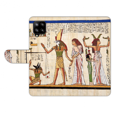 Sideflip Case Schutzhülle Bilddruck Götter Ägyptens für Samsung Galaxy A22 (4G) 