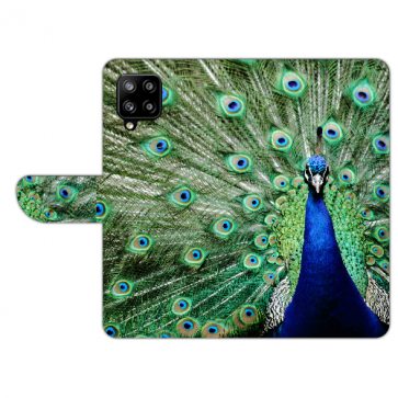 Personalisierte Handyhülle mit Pfau Bilddruck für Samsung Galaxy A12 (5G)