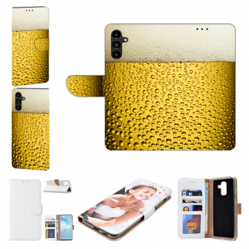 Personalisierte Hülle Tasche mit Bier Fotodruck für Samsung Galaxy A55 (5G) 