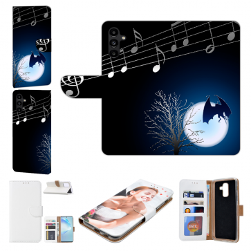 Personalisierte Handy Tasche Bilddruck Fledermausmond für Samsung Galaxy S24 (5G)