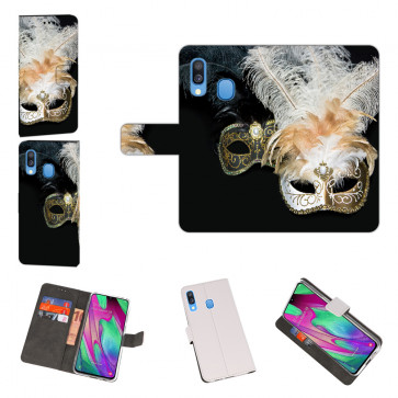 Huawei Y7 2019 / Y7 Prime 2019 Hülle mit Fotodruck Venedig Maske