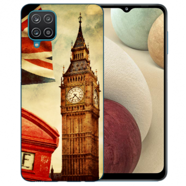 Samsung Galaxy A12 5G Silikon TPU Hülle mit Bilddruck Big Ben London