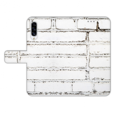 Handyhülle für Samsung Galaxy A50 mit Weiße Mauer Fotodruck 