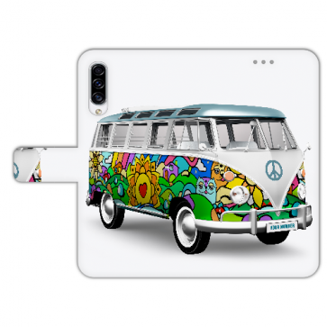 Samsung Galaxy A50 Personalisierte Handyhülle mit Hippie Bus Bilddruck