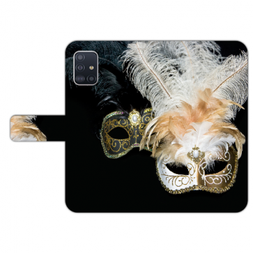 Samsung Galaxy A51 Handy Hülle mit Bilddruck Venedig Maske