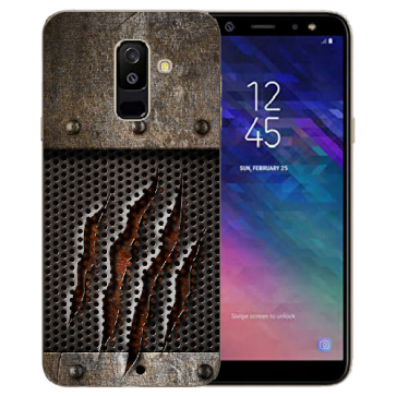 Samsung Galaxy A6 Plus 2018 TPU Hülle mit Bilddruck Monster-Kralle 
