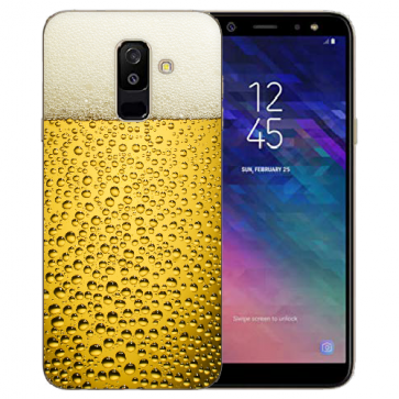 TPU Hülle mit Fotodruck Bier für Samsung Galaxy J6 Plus (2018) 