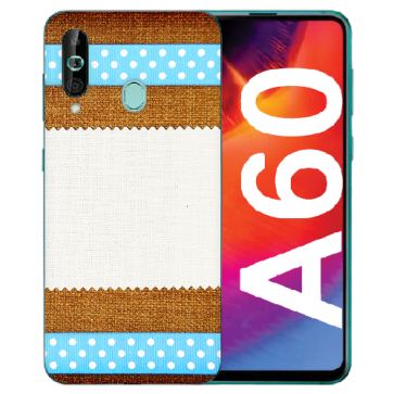 Samsung Galaxy A60 Silikon TPU Hülle mit Fotodruck Muster Case