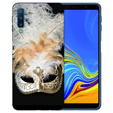 Samsung Galaxy A7 (2018) TPU Hülle mit Fotodruck Venedig Maske