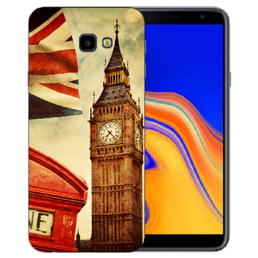 Samsung Galaxy J4 Plus (2018) Silikon Hülle mit Fotodruck Big Ben London