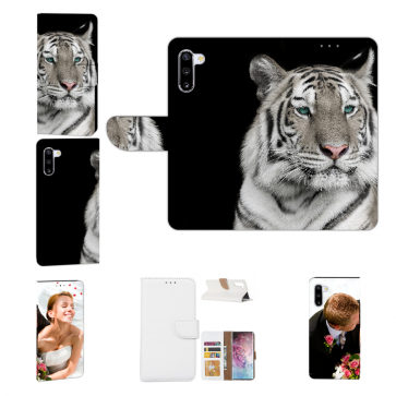 Samsung Galaxy Note 10 Individuelle Handyhülle mit Tiger Bilddruck 