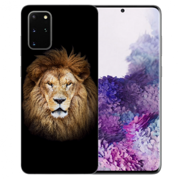 Samsung Galaxy S10 Lite Silikon Schutzhülle TPU mit Löwe Bilddruck