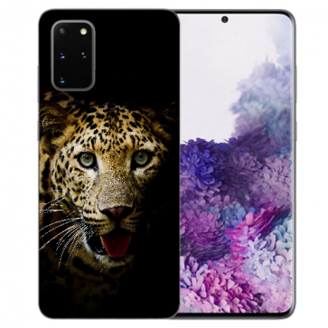 Samsung Galaxy S10 Lite Silikon Schutzhülle TPU mit Leopard Bilddruck