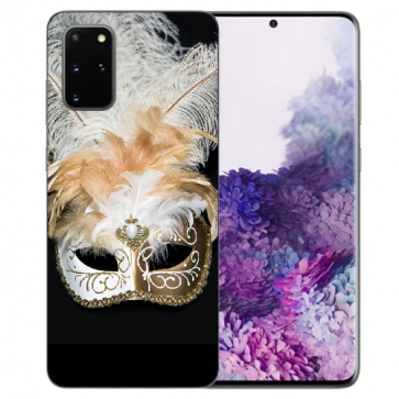 Samsung Galaxy S20 FE TPU Silikon Case Hülle mit Fotodruck Venedig Maske