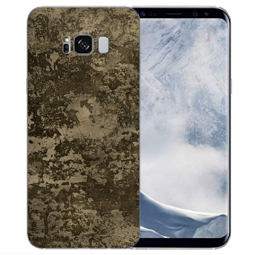 TPU Silikon Hülle mit für Samsung Galaxy S8 Etui Bilddruck Muster 