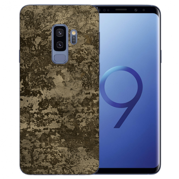 Silikon TPU Hülle mit Fotodruck Muster für Samsung Galaxy S9 Etui