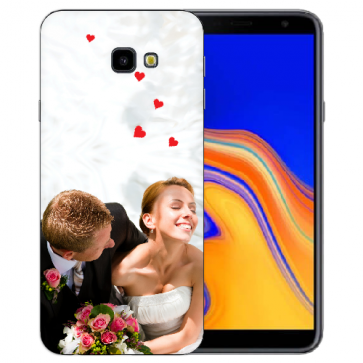 Samsung Galaxy J4 + 2018 Silikon TPU Case Schutzhülle mit Foto Druck