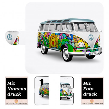 Handyhülle mit Hippie Bus Bilddruck für Huawei Mate 20 Lite