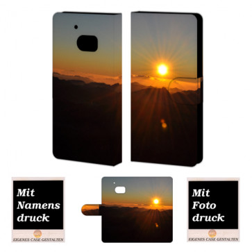 HTC M10 Sonnenaufgang Handy Tasche Hülle Foto Bild Druck