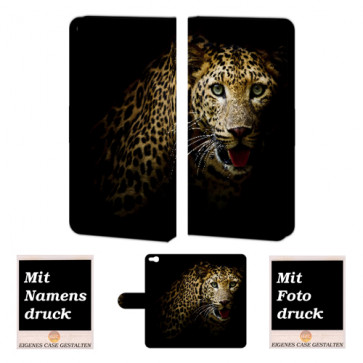 HTC One X9 Tiger Handy Tasche Hülle Foto Bild Druck
