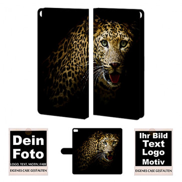 Schutzhülle Handy Tasche für Huawei P8 Max mit Foto und Text Druck