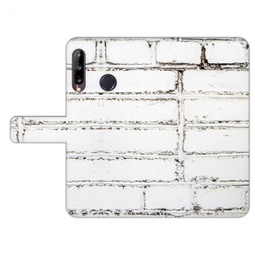 Huawei Y9 (2019) Individuelle Handy Hülle mit Fotodruck Weiße Mauer