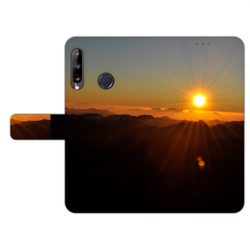 Huawei Y9 (2019) Handy Hülle mit Sonnenaufgang Foto Druck Etui