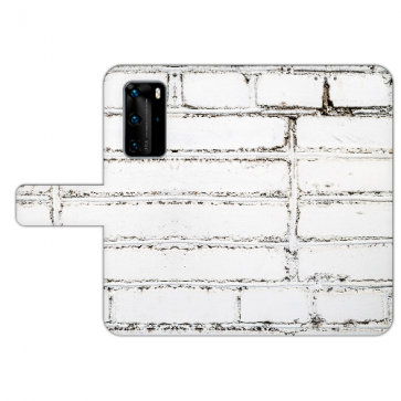 Schutzhülle Handy Hülle mit Bilddruck Weiße Mauer für Huawei P40