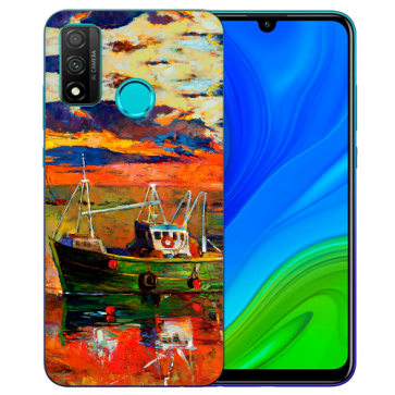 Huawei P Smart 2020 TPU Hülle mit Fotodruck Gemälde Etui