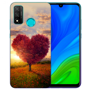 Huawei Y5P (2020) TPU Hülle mit Fotodruck Herzbaum Etui