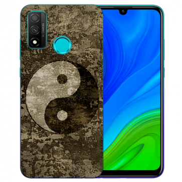 Huawei P Smart 2020 TPU Hülle mit Fotodruck Yin Yang Etui