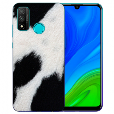 Huawei P Smart 2020 TPU Hülle mit Fotodruck Kuhmuster Etui