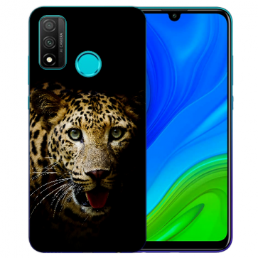 Huawei P Smart 2020 TPU Hülle mit Fotodruck Leopard Etui