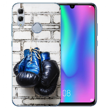 Huawei Honor 10 Lite Silikon TPU mit Bilddruck Boxhandschuhe